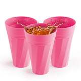 Trinkbecher 300ml - 3er-Set - Pink